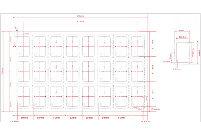 Cardcube RFID Card Prelam design 5