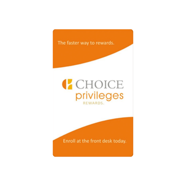 Choice Hotel Key Card 1