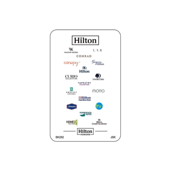 Hilton Hotel Key Card 1-1