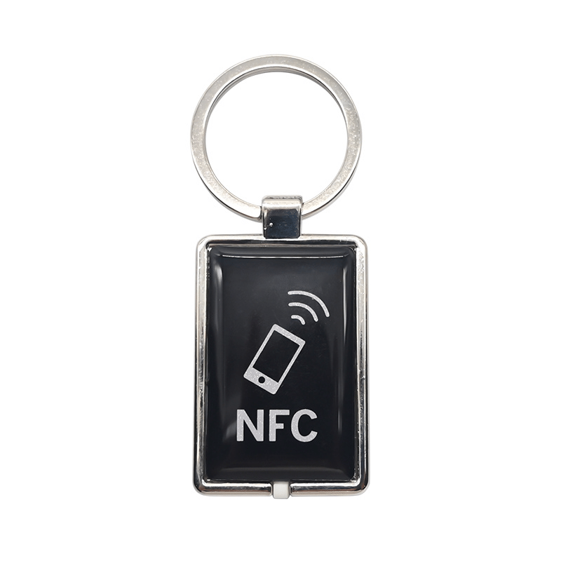 RFID Epoxy keyfobs with metal frame no.2 2