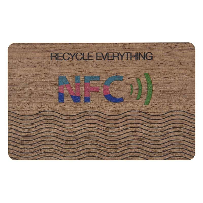 Cusotom RFID Wooden Card