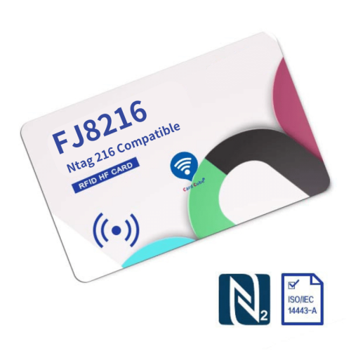 FJ8216 Ntag216 compatible card