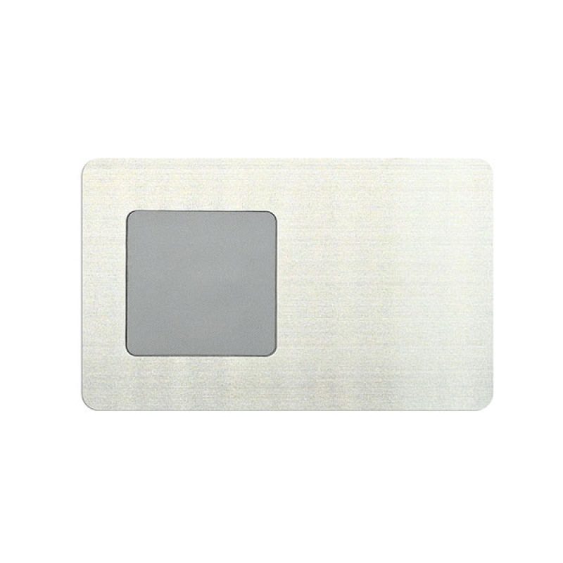 NFC Metal Card Type 1 silver front