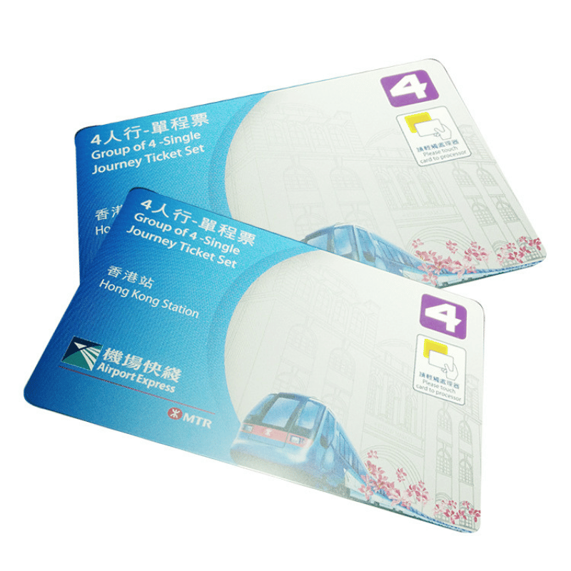RFID Paper Ticket Card 1