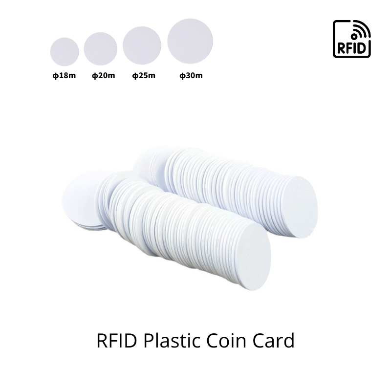 RFID Round Card coin tag