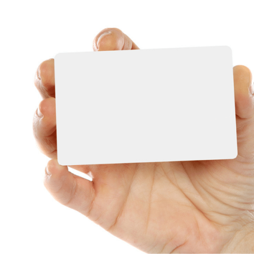 RFID White card 4