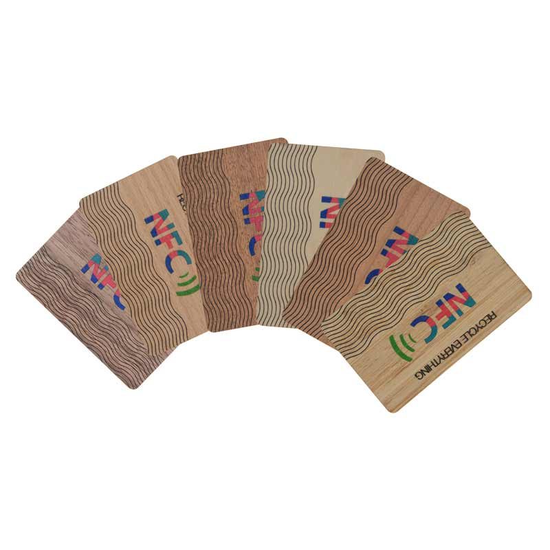 RFID Wooden Card