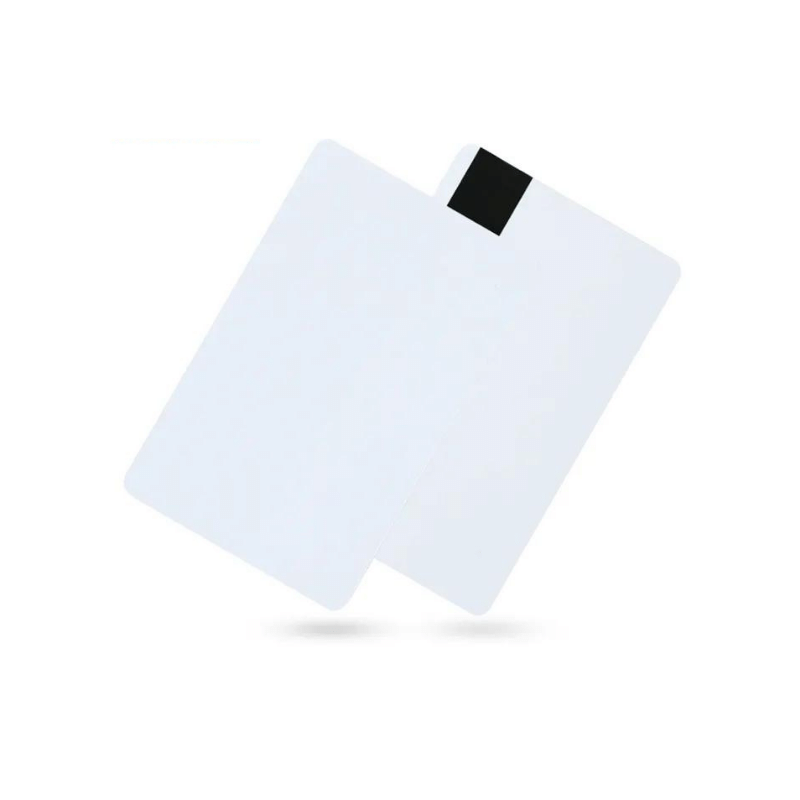 White RFID magnetic stripe card 2