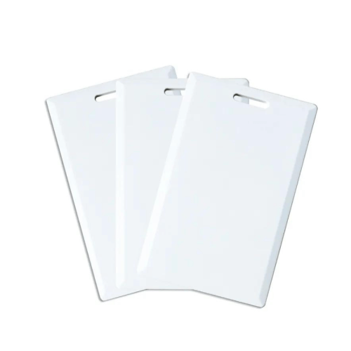 clamshell card white