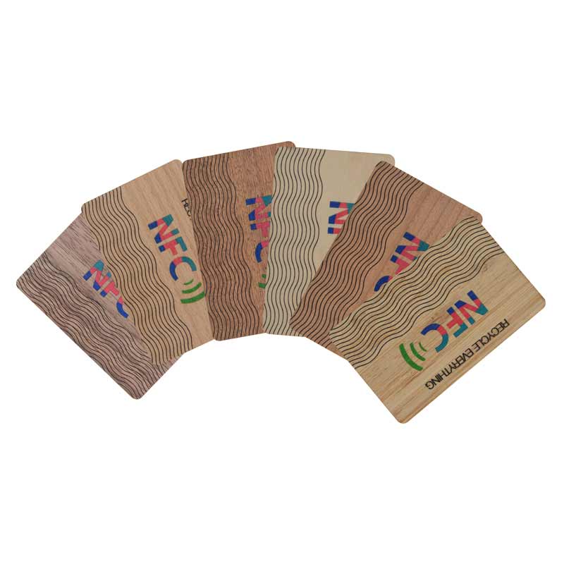 Custom Printing RFID Wooden Card - Bamboo - Cardcube